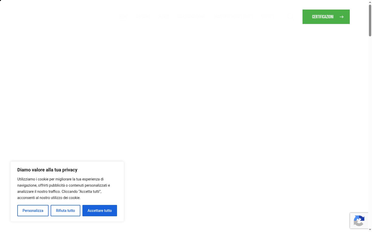 Capture d'écran de la bannière de consentement affichée avant toute interaction