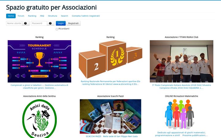 Screenshot ta' comitati.org
