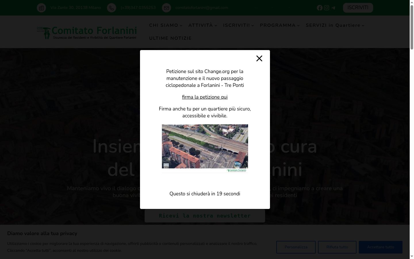 Snímek obrazovky baneru souhlasu zobrazeného před jakoukoli interakcí