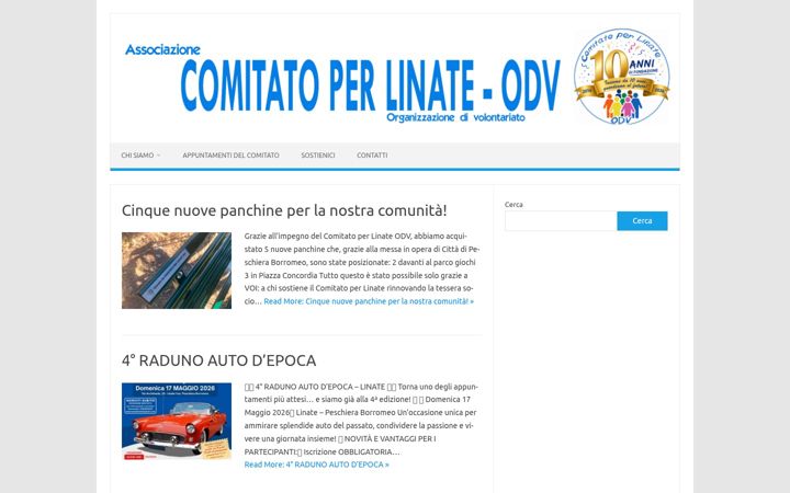 Skjermbilde av comitatoperlinate.info