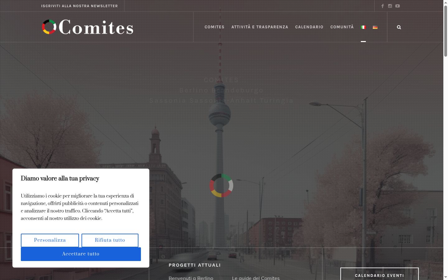 Screenshot van de toestemmingsbanner zoals getoond vóór enige interactie