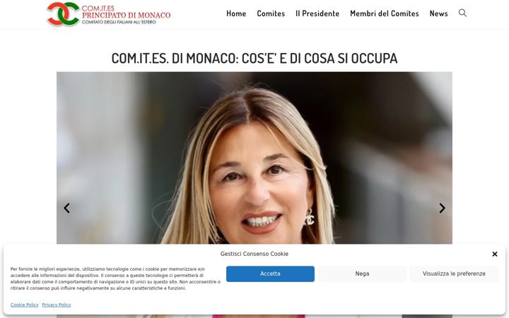Screenshot ta' comites-monaco.org