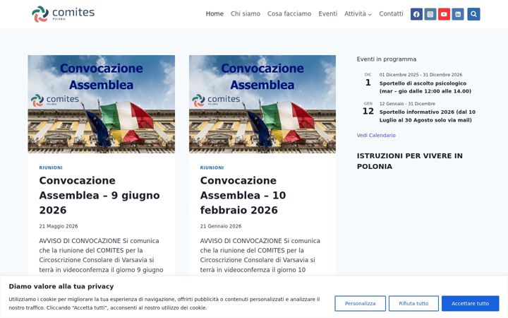 Screenshot of comitespolonia.pl