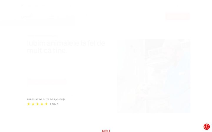 Screenshot of comivet.ro