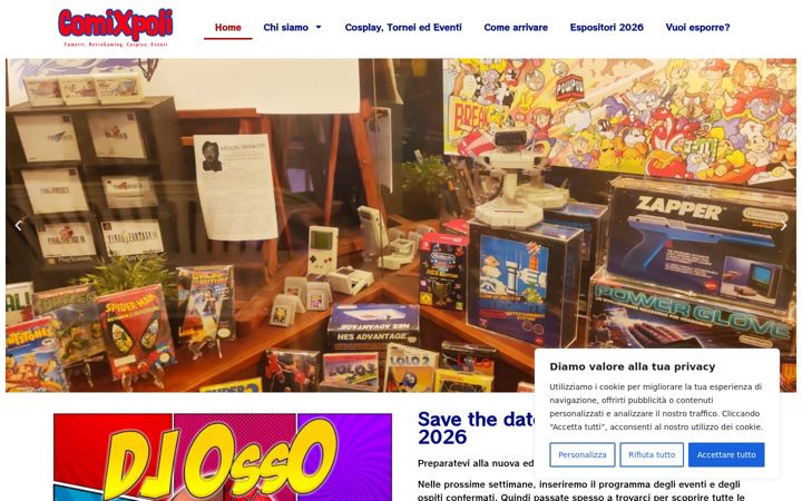 Screenshot of comixpoli.it