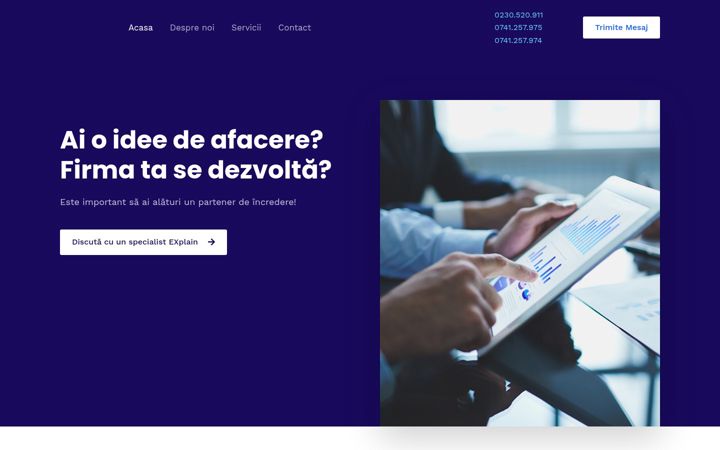 Screenshot of comlegals.ro