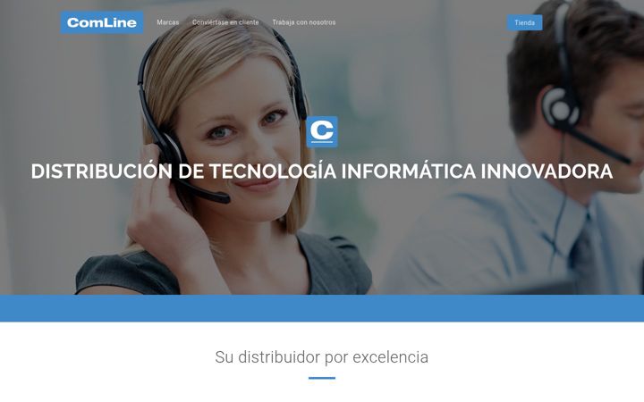 Screenshot of comline-shop.es