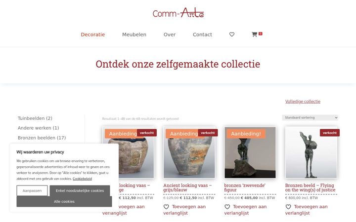 Screenshot of comm-arte.be