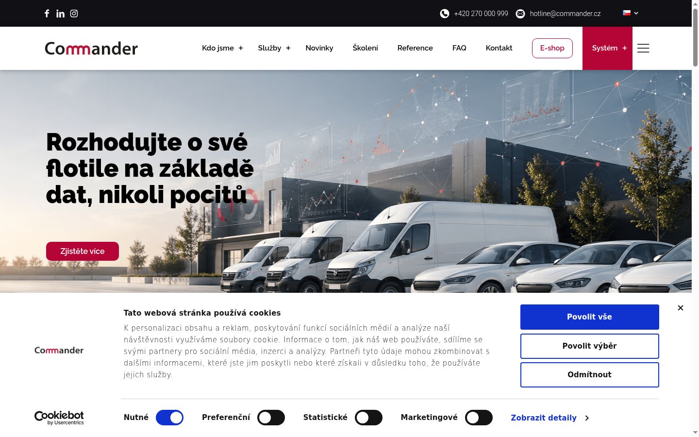Sutikimo reklamjuostės, rodytos prieš bet kokią sąveiką, ekrano kopija