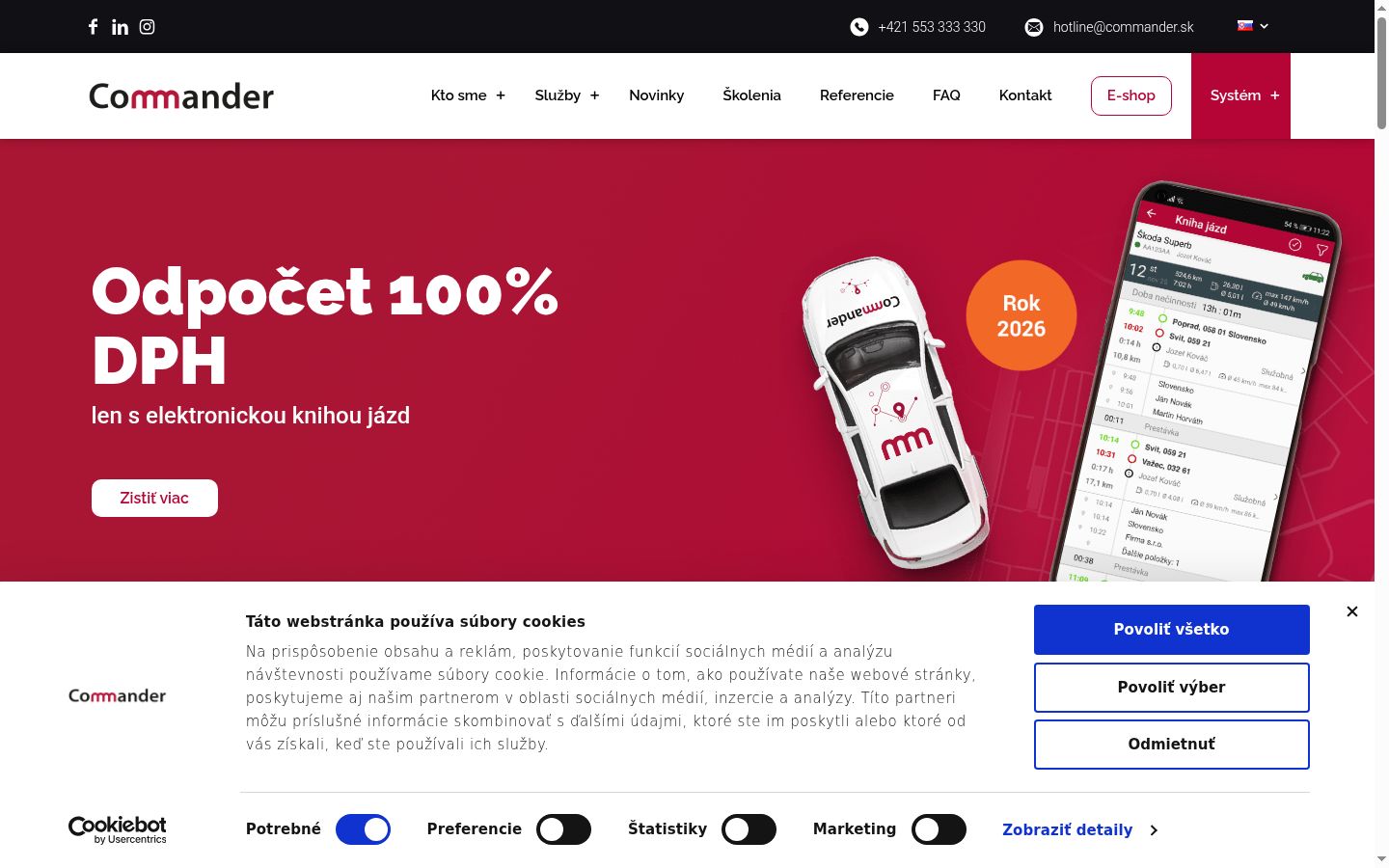 Zrzut ekranu banera zgody wyświetlanego przed jakąkolwiek interakcją