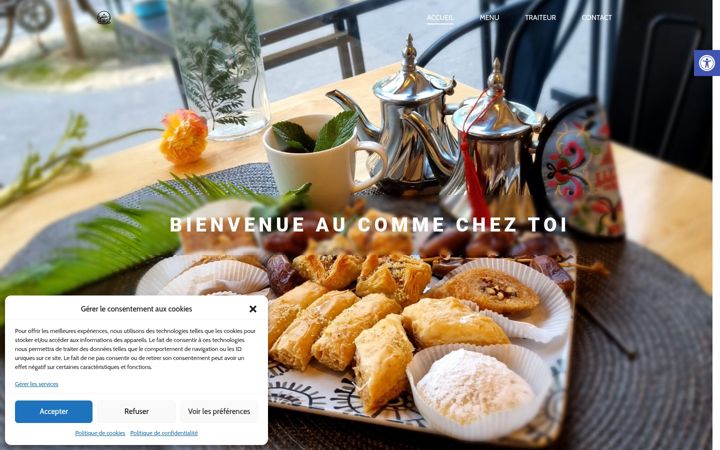 Snímek obrazovky comme-chez-toi.fr