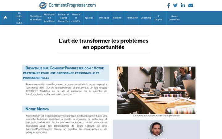 Screenshot of commentprogresser.com