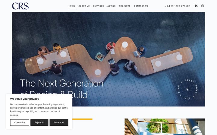 Screenshot of commercial-refurbishment.co.uk