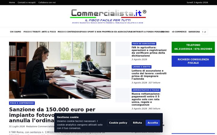 Screenshot of commercialista.it
