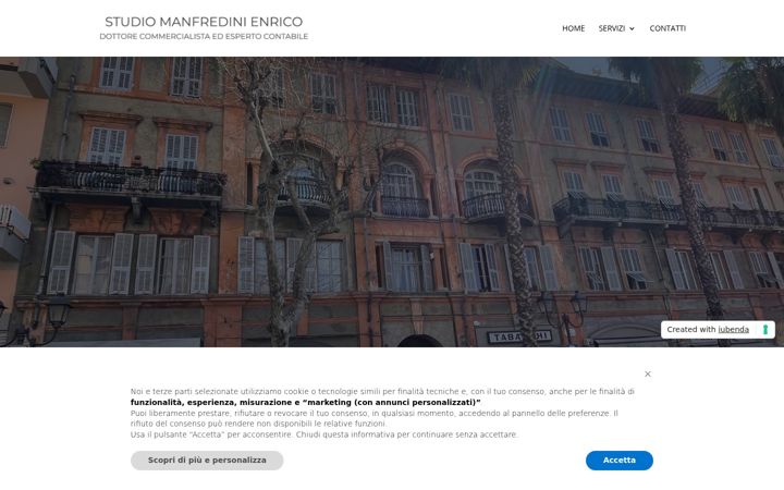 Screenshot of commercialistamanfredini.it