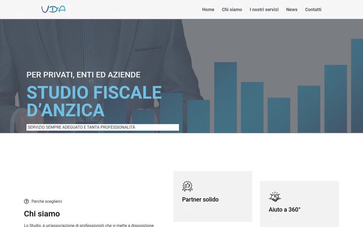 Skärmbild av commercialistanapoli.it