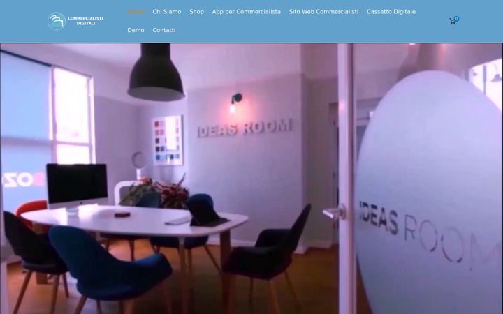 Screenshot of commercialistidigitali.store