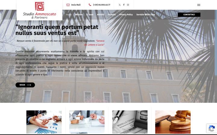 Screenshot of commercialistimonterotondo.com