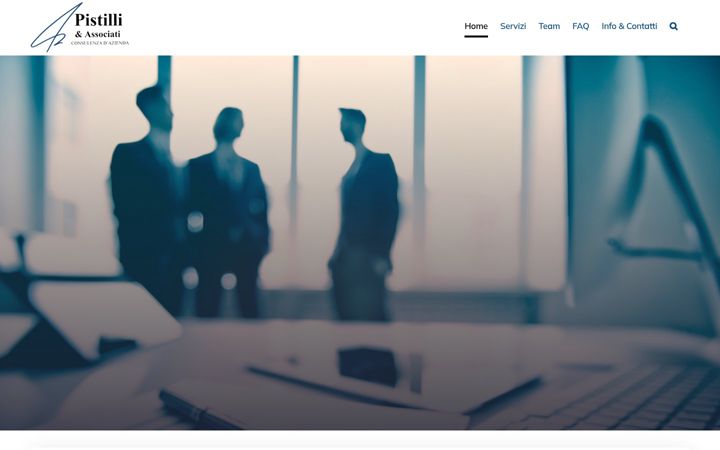 Skärmbild av commercialistipistilli.it