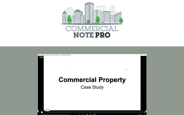 Screenshot of commercialnotepro.com