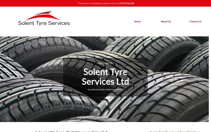 Skærmbillede af commercialtyreshampshire.co.uk