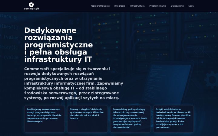 Screenshot of commersoft.pl