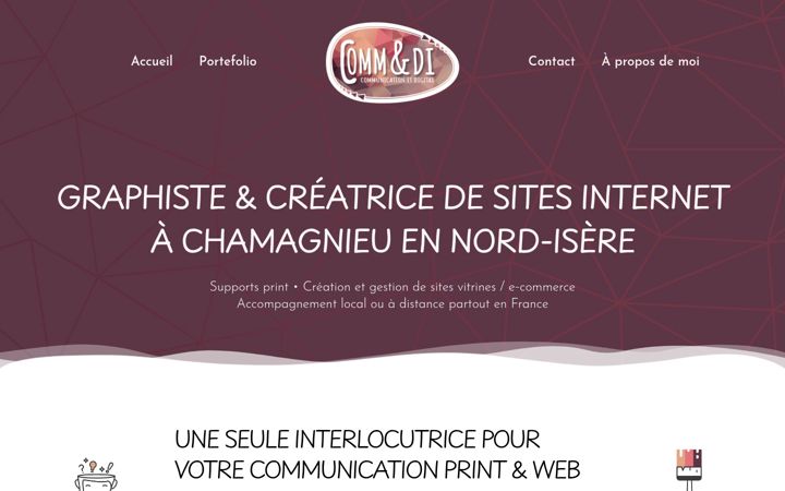 Screenshot of commetdi.fr