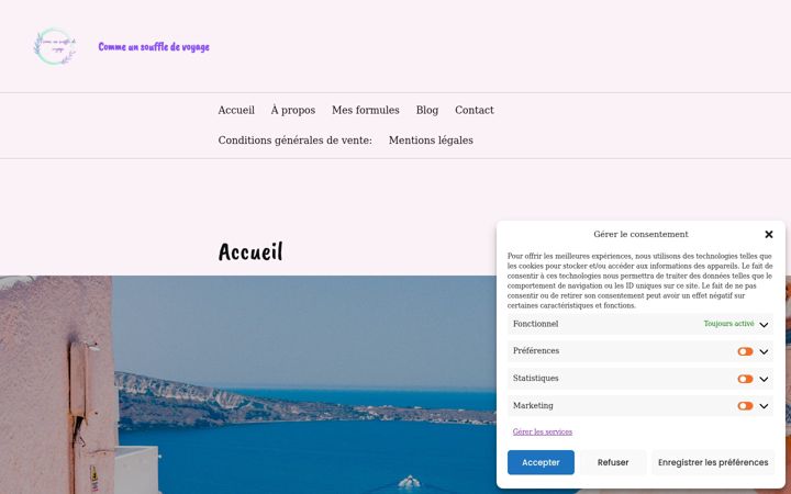 Screenshot of commeunsouffledevoyage.com