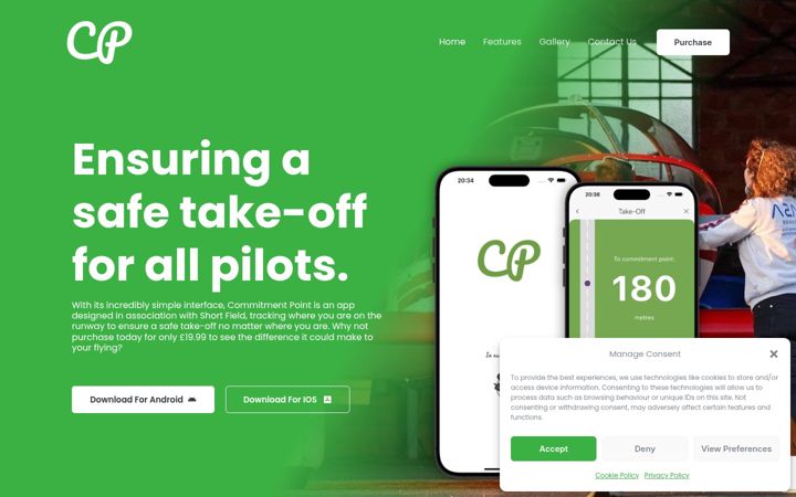 Screenshot of commitmentpoint.com