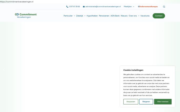 Screenshot of commitmentverzekeringen.nl