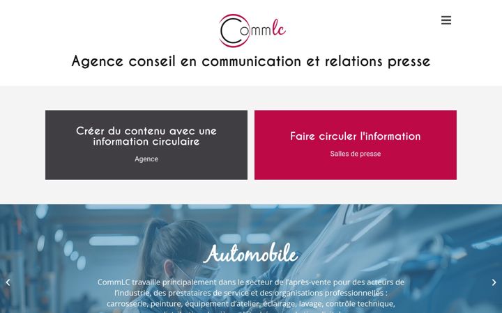 Screenshot of commlc.com