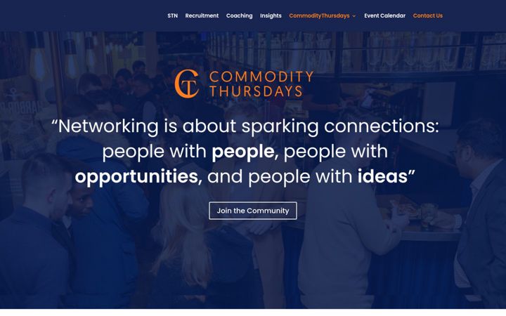 Screenshot of commoditythursdays.com