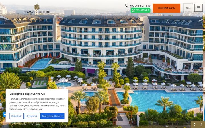 Screenshot of commodoreelite.com
