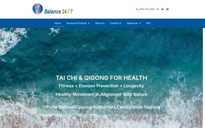 Screenshot of commoncoretaichi.com