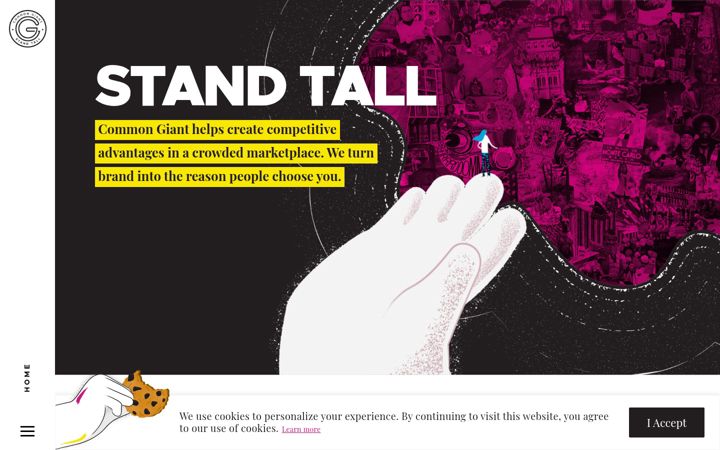 Screenshot of commongiant.com