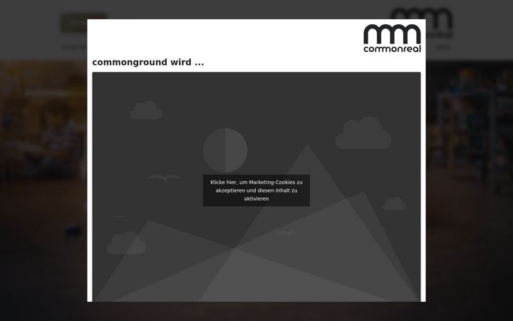 Screenshot of commonground.eu
