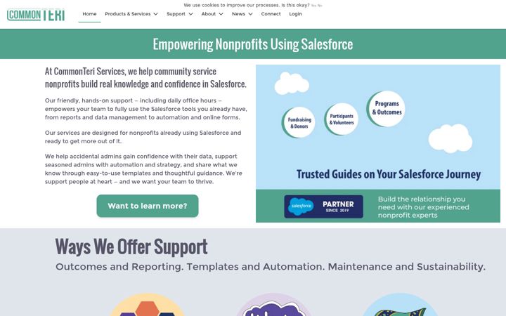Screenshot of commonteri.com