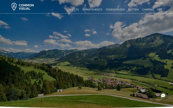 Screenshot of commonvisual.com