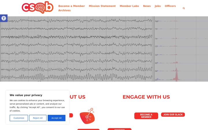Screenshot of commscience.org