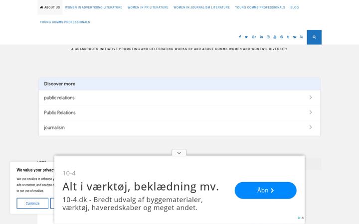 Screenshot of commswomen.uk