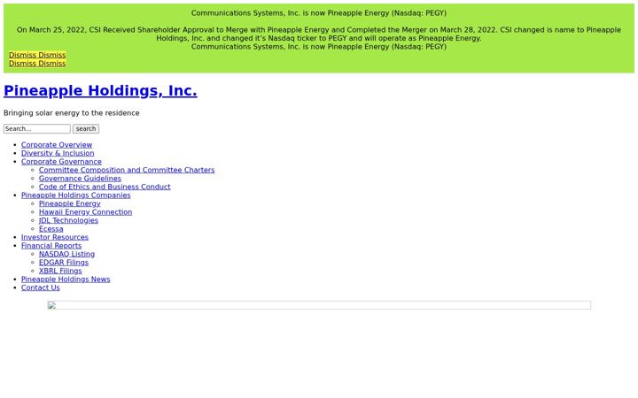 Screenshot of commsysinc.com