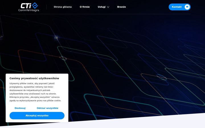 Screenshot of commtel.pl