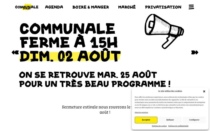 Screenshot of communalesaintouen.com