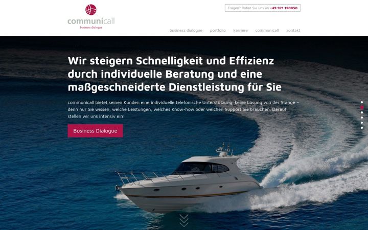 Screenshot of communiblog.de