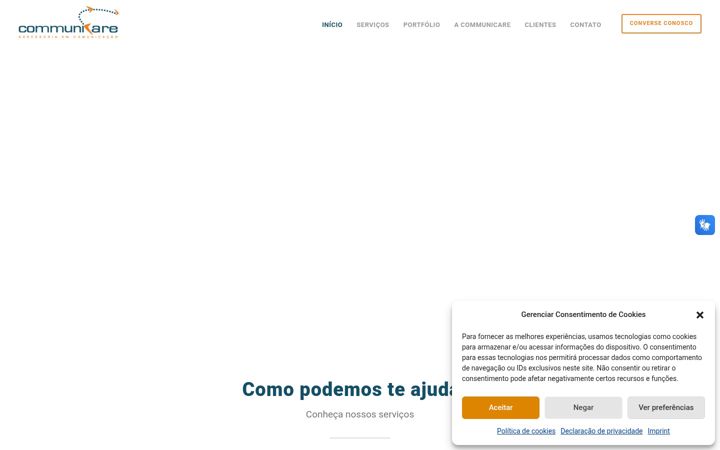Screenshot of communicareassessoria.com.br