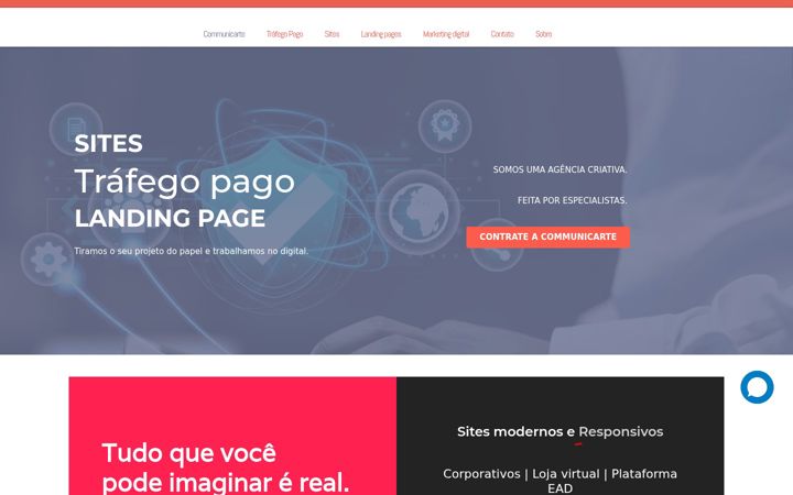 Screenshot di communicarte.com.br