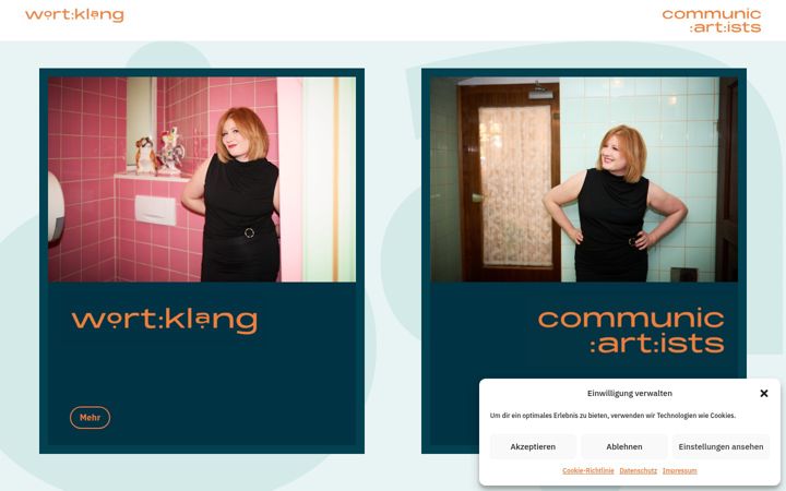 Screenshot of communicartists.com