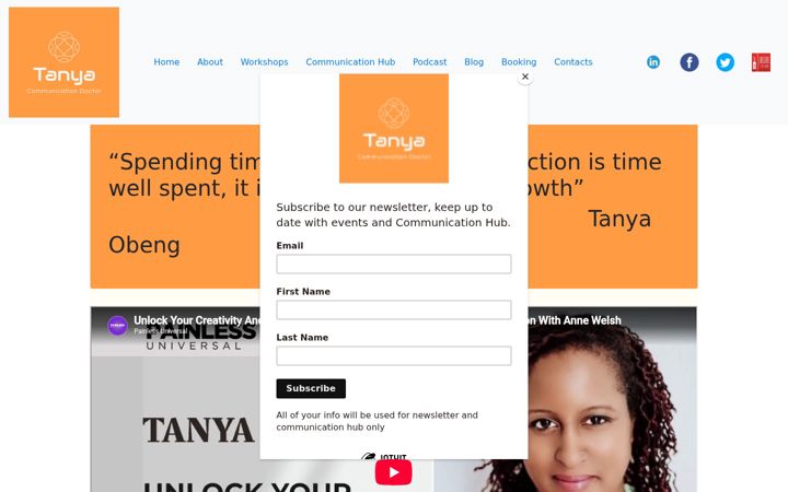 Screenshot of communicationdoctor.co.uk
