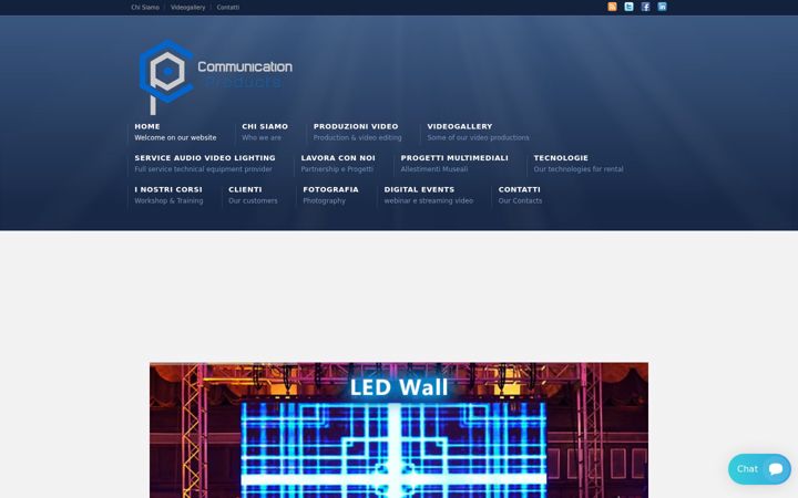 Screenshot of communicationproducts.it