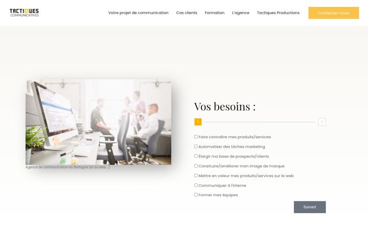 Screenshot of communicatives.fr